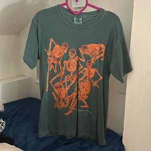 “a thousand bad times” 💀 skeleton Post Malone T-Shirt Size S